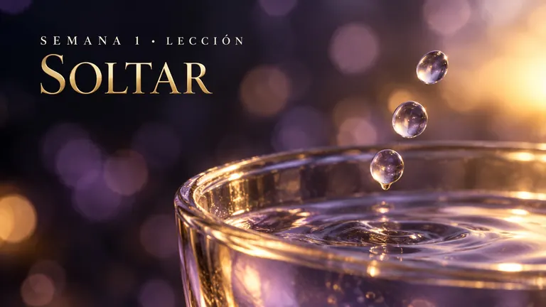 Lección de la semana: Soltar
