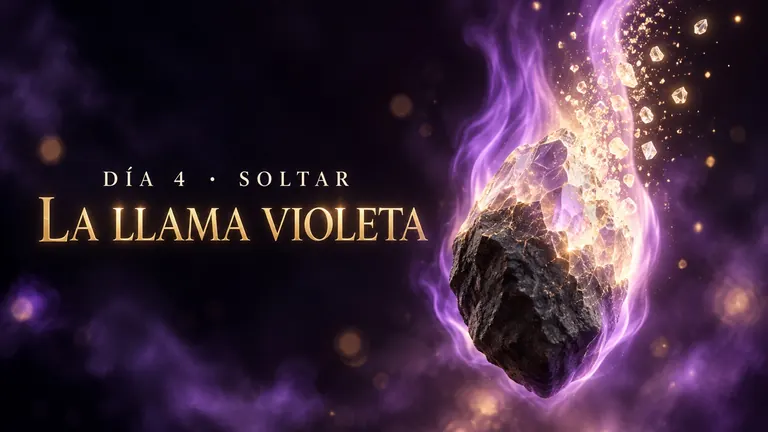 Día 4 · Las tres cargas, a la llama violeta