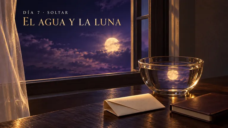 Día 7 · Cierre de semana: el agua y la luna que mengua