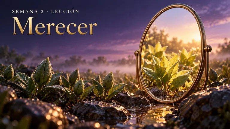 Lección de la semana: Merecer