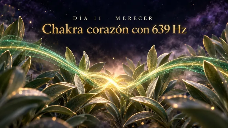 Día 11 · Chakra corazón con 639 Hz