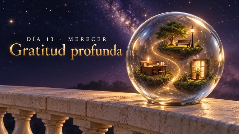 Día 13 · Gratitud profunda