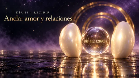 Día 19 · Tu código ancla: amor y relaciones